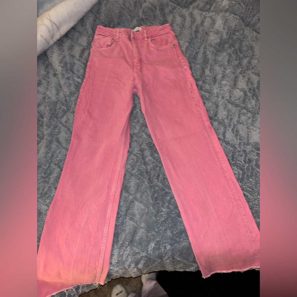 Zara Vibrant Pink Denim